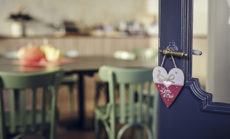 Ingresso stanza accogliente