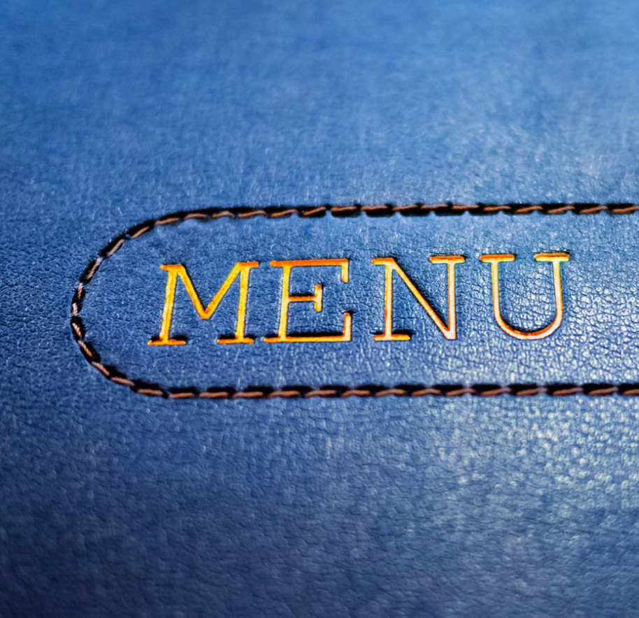 a la carte menu